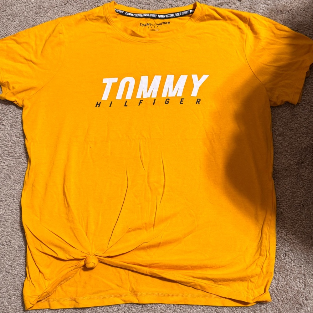 Tommy Hilfiger Yellow Short Sleeve Tee